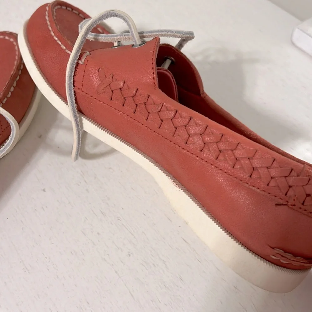 Sperry Women’s Quinn Boat Shoes / Size 7.5 / Leather Upper / Excellent Condition